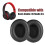 1 Pair Sheepskin Ear Pads for Beats Studio 2.0/Studio 3.0 Black 4