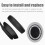1 Pair Sheepskin Ear Pads for Beats Studio 2.0/Studio 3.0 Black 5