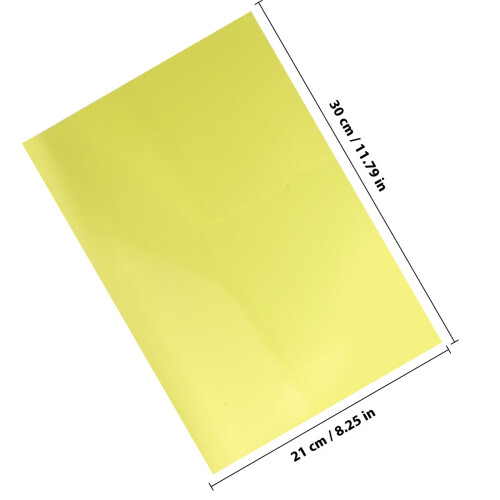 14 Bögen Farbfolie Mehrfarbige Wandsticker 1