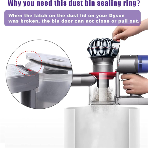 Dust bin lid dustbin cover for Dyson V7/V8/SV10/SV11 2