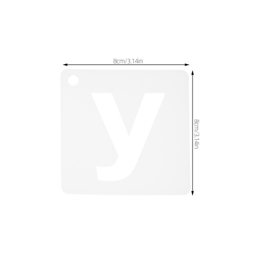 Letter Template Alphabet Schablonen Mini Für Malerei Kind 1