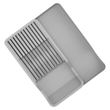 Kompakter Besteckschublade Organizer Tablett Besteckhalter