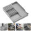 Kompakter Besteckschublade Organizer Tablett Besteckhalter 3