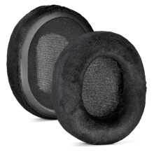 Ear pads for SteelSeries Arctis Prime/1/3/5/7/9/9X/Pro soft plush 1 pair Black