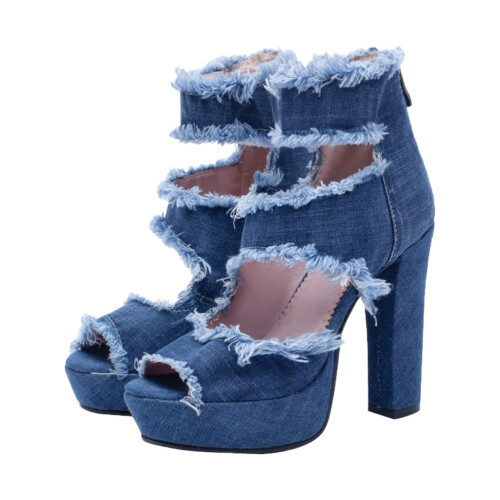 Heels Hochhackige Sandalen High Heels 7 1