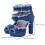 Heels Hochhackige Sandalen High Heels 7 8