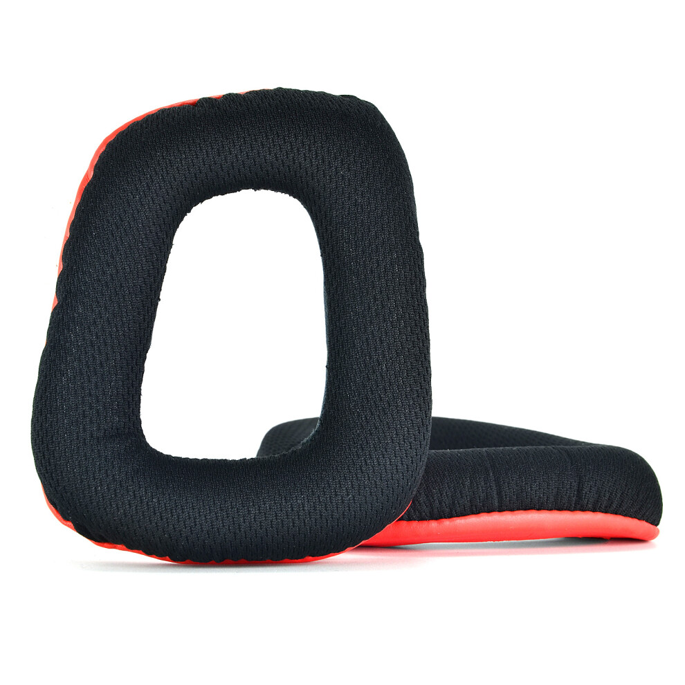Ear Pads For Logitech G35 G930 G430 F450 G331 G231 G431 G432 + Black/Red 7314280668069
