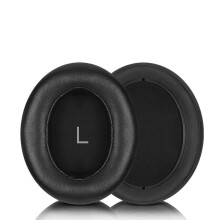 Ohrpolster für Sennheiser Momentum 3 Echtleder Black