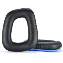 PU-Ohrpolster für Logitech G35 G930 G430 F450 G331 G231 G431 G432 Black+Blue