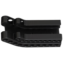 Hängender Halter 15,00x6,00x3,50 Cm Schwarz