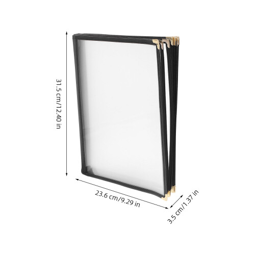 Clear Menühalter Mit Transparenter Abdeckung Für Bars Restaurants 2