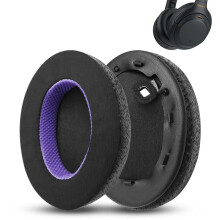 Udskiftningspuder til Sony WH-1000XM4 Hovedtelefoner - Sort/Lilla