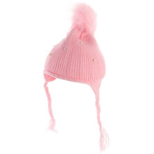 Kinder Strickmütze Garnmütze Für Babys Rosa
