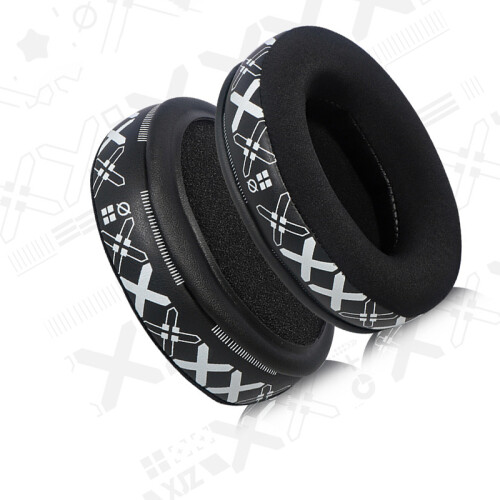 Replacement Earpads for HyperX Cloud 2 - Breathable Ice Silk Ear Cushions (White Print) 2