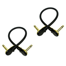 2Stk. Effektkabel Kupfer Flachstecker Für Messgerät