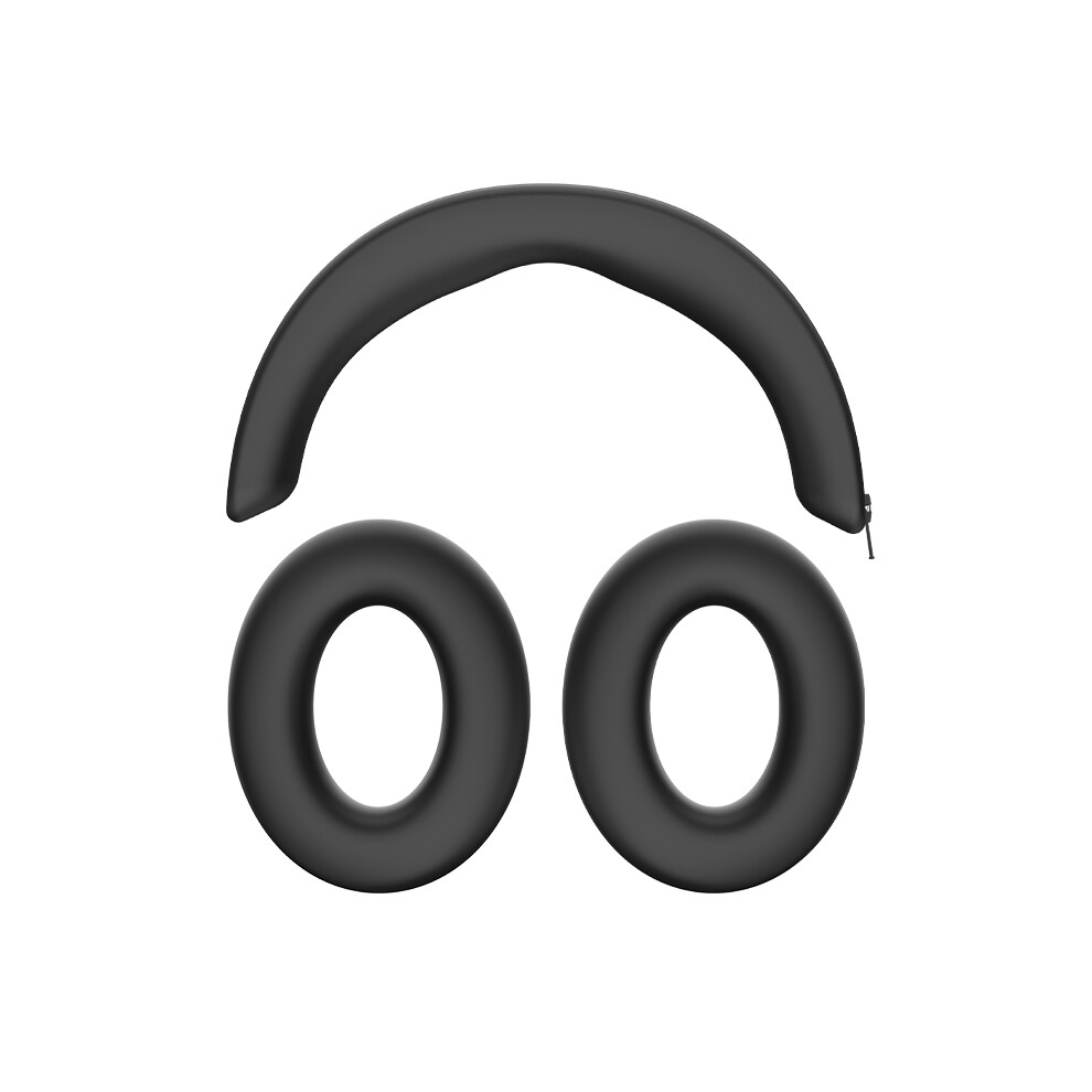 Inf Black Silicone Protective Case For Sennheiser Momentum 4 Headphones