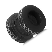 2er Pack Kopfhörer Ohrpolster aus kühlendem Leder für Corsair Virtuoso RGB Black&White