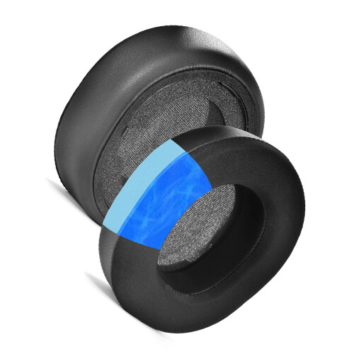 2 Pcs Ice-Feeling Ear Pads Cushions Replacement Earpads Compatible with SteelSeries Arctis Nova Pro Wireless