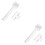 2 Sets Aquarium Ölabscheider Filter Mit Entfettungskorb 8