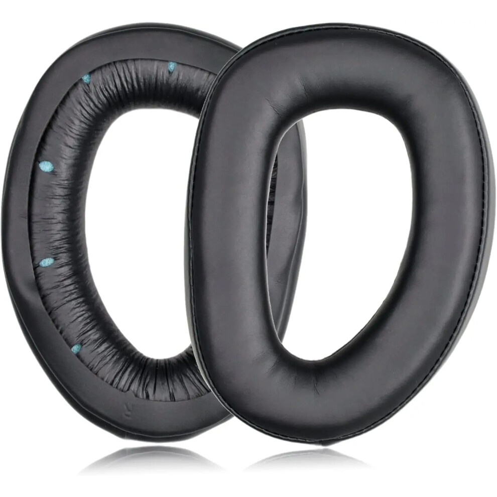 Inf Black Ear Pads Compatible With Sennheiser Gsp 300/301/302/303/350/370 1 Pair