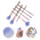 Makeup Blau Transparent 7 16x0,6 9