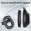 Cuscinetti auricolari per Sony WH-1000XM3 1 paio Black 8