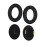 Almohadillas para auriculares Bose QC45 Negro 3