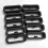 Ögla för 20 mm breda klockarmband 10-pack Black 8