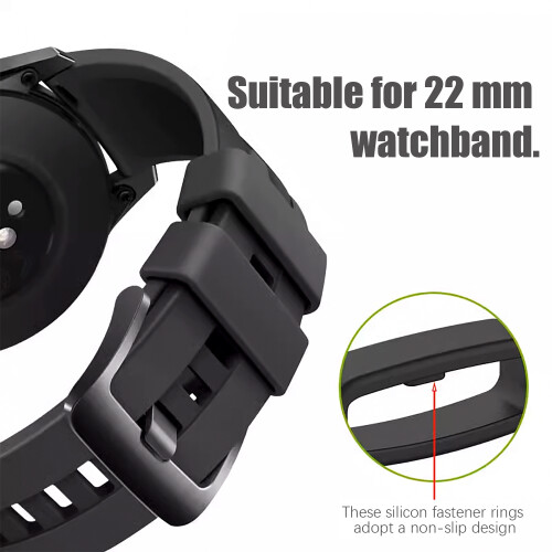 Schlaufe für 22 mm Uhrenarmband 10er-Pack Black 2