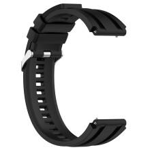 Cinturino per orologio 22 mm con 2 misure Black