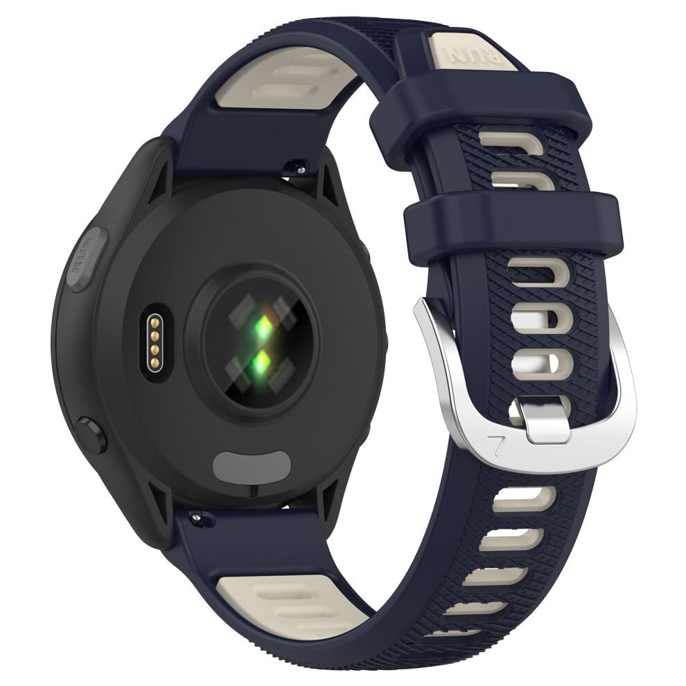 Watchband Silicone Garmin Forerunner 265 / 265 Music Darkblue 7314280435944