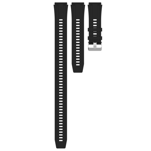 Uhrenarmband 22 mm mit 2 Größen Black 1