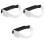 3 Reflektierende Armbänder PVC Mit LED 3