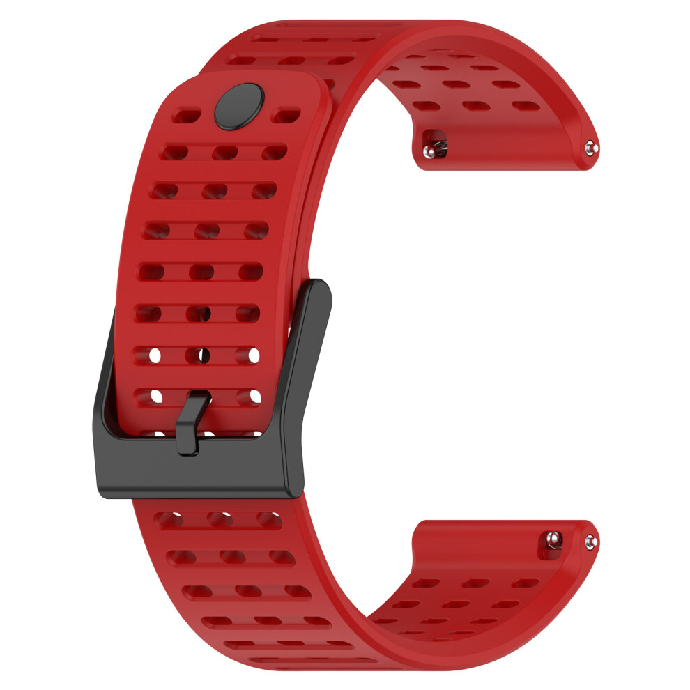 Silicone Watch Strap For Suunto Vertical/9 Peak/9 Peak Pro/5 Peak Sports Watch Red 7314280535330