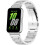 Urrem i rustfrit stål til Samsung Galaxy Fit 3 Silver 4