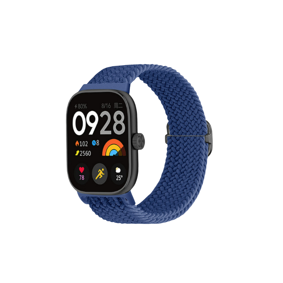 Xiaomi Mi Band 8 Pro & Redmi Watch 4 Braided Nylon Watch Strap Blue 7314280571918