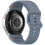 Samsung Watch 7 Wave Pattern Silicone Watch Strap Blue 2