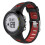 Curea de ceas din silicon pentru Suunto Quest/M1/M2/M4/M5 Black+Red 1