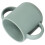 Drinking Water Training Cup Leren Lichtgroen Silicagel 1