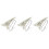 Set Van 3 Draagbare Ocarina’s Met 8