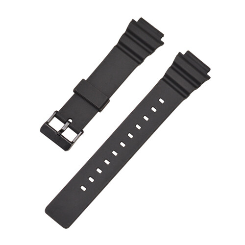 TPU-Uhrenarmband für Casio LRW-200H Black