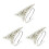 Set Van 3 Draagbare Ocarina’s Met 2