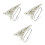 Set Van 3 Draagbare Ocarina’s Met 4