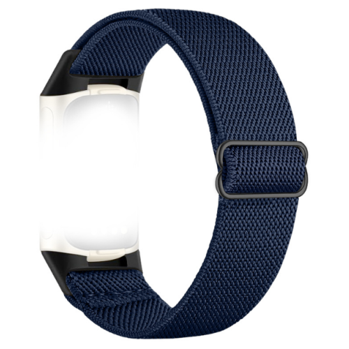 Nylon klokkerem til Fitbit Charge 5/6 NavyBlue 1