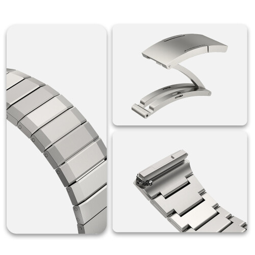 Titanarmband für Huawei GT5 Pro Silver 2