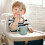 Drinking Water Training Cup Leren Lichtgroen Silicagel 5
