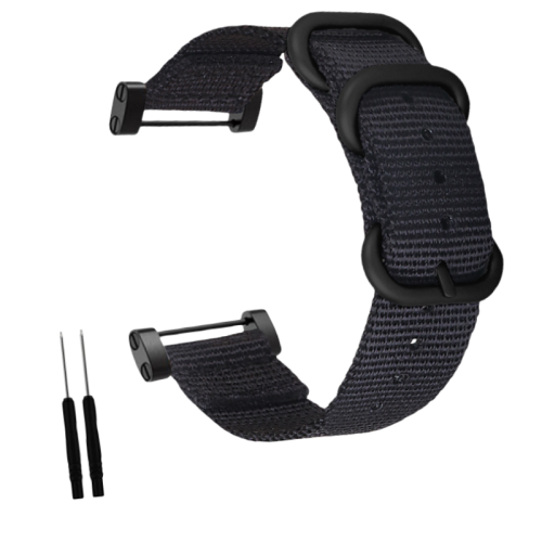 Nylon-Uhrenarmband der SUUNTO Core Expedition-Serie Black 1