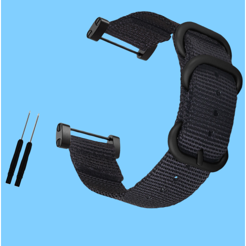 Nylon-Uhrenarmband der SUUNTO Core Expedition-Serie Black 2