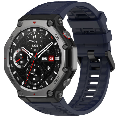Silikon-Uhrenarmband für Amazfit T-Rex 3 Blue 1