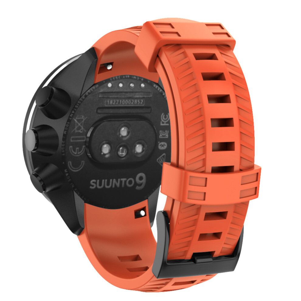 Watch Strap For Suunto Spartan Sport Wrist Hr/9 Baro/9/D5/7 Orange 7314280643875